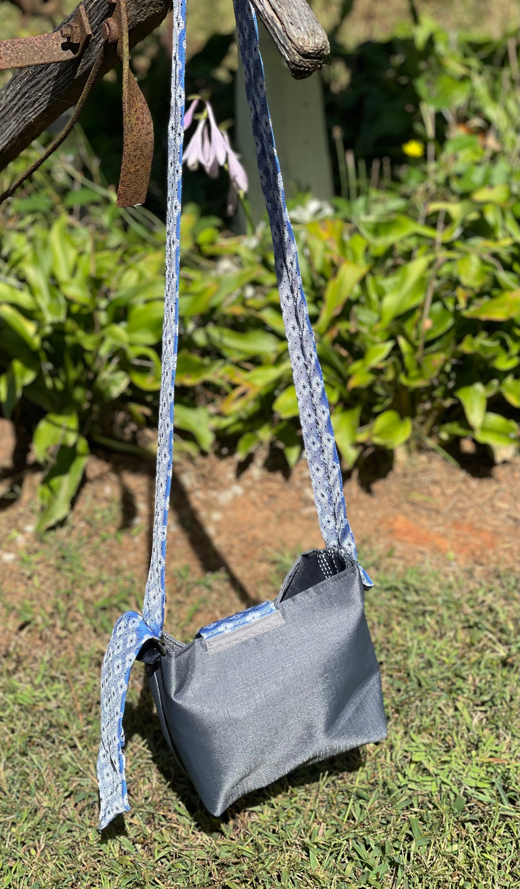 Small Upcycled Tie Purse